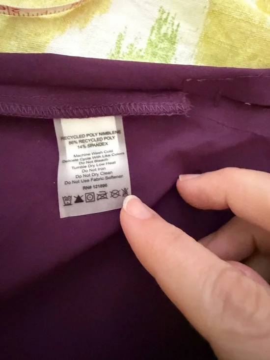 Title Nine Unconventional Sleeveless Dress
 Purple , sz XL, EUC - Picture 4 of 5